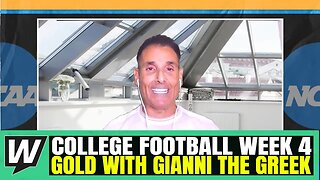 College Football Odds, Picks and Predictions | College Football Week 4 GOLD with Gianni the Greek