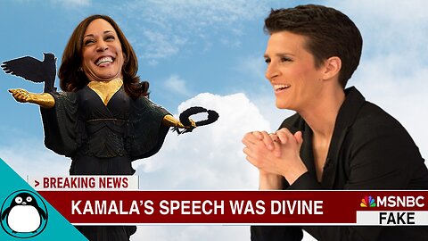 MSNBC Worships Kamala Harris' Eloquent Speech - Parody