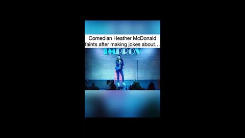 Heather McDonald collapses after making jokes about..