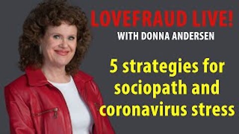 5 strategies for sociopath and coronavirus stress