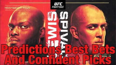 UFC Fight Night Lewis Vs Spivak Betting Breakdown Full Card Prediction And Confident Picks