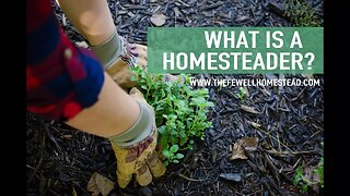 What is a Homesteader?