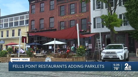 Restaurants in Fells Point working to expand outdoor seating