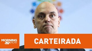 Mulher de Alexandre de Moraes dá carteirada na PF