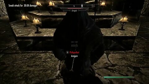 Skyrim: How to get Sneak to 100 FAST!
