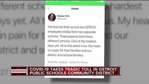 Detroit Pubic Schools mourning deaths of 3 parents, 2 employees due to coronavirus