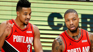 Damian Lillard Drags Reporter For Saying He & C.J. McCollum Are Not A Good Backcourt Duo