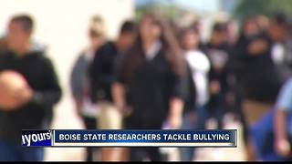 Boise State researchers tackle bullying