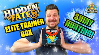 Hidden Fates Elite Trainer Box | Shiny Hunting | Pokemon Opening
