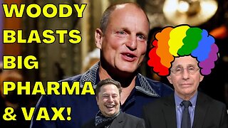 Woody Harrelson BLASTS Big Pharma & The VAX in EPIC SNL monologue! Elon Musk FULLY CO-SIGNS!