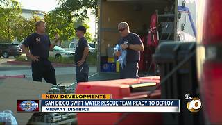 San Diego Swift Water Rescue Team ready to deploy