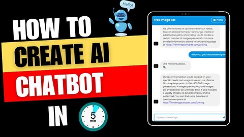 3. How To Train Your Ai Chatbot With Your DATA | Creating Ai Chatbot For Beginner