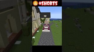 Building sports car in #minecraft #short #shorts