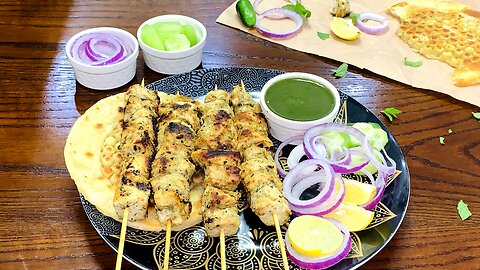 Malai Tikka Boti Recipe | Chicken Malai Tikka Without Oven