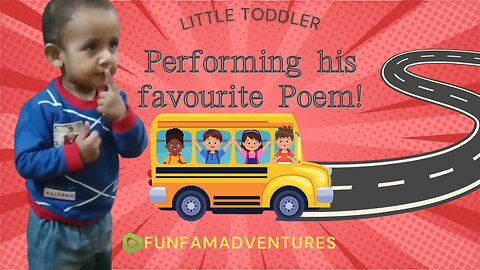 Adorable Toddler Delights with a Heartwarming Poem! 🥰👶📖
