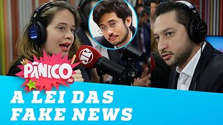 Isa Penna e Marco Vinholi discutem a lei das fake news de Kim Kataguiri