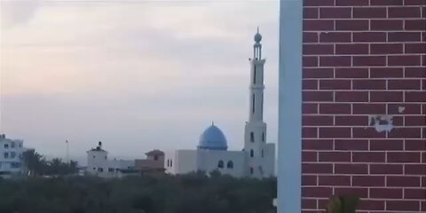 A mosque in Gaza, used by Hamas as a part of their terrorist infrastructure, was blown up by the IDF