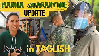 MANILA Quarantine After 1-Month | Setting up Relief Facilities