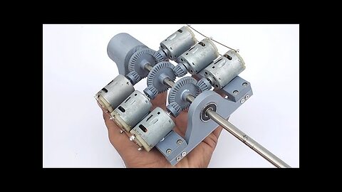 Making Powerful Generator ( V6 Motor )