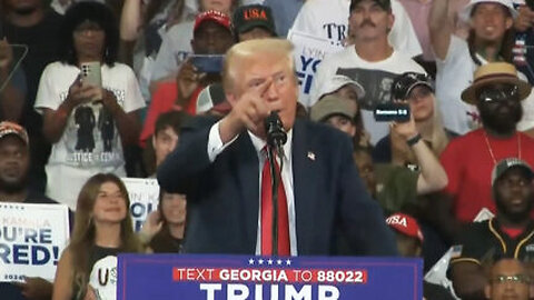 Trump Blames Georgia State For Empty Seats At Rally: ‘Imagine What They’re Going to Do On Election Day’