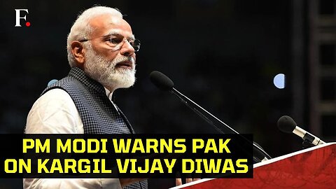 Watch: PM Modi's Message To "Enemy" Pakistan On 25 Years Of Kargil War | Subscribe to Firstpost