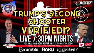 Trump’s Second Shooter Verified!?