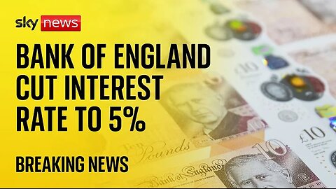 Interest rate cut for the first time in more than four years to 5%