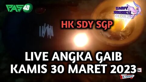 🔴 LIVE ANGKA GAIB JITU HK SDY SGP KAMIS 30 MARET 2023 PREDIKSI RUMUS BOCORAN TUNGGAL HK JITU