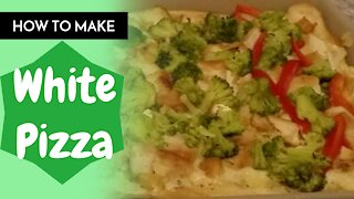 How To Make Worlds Best White Pizza/ Rebecca's Kitchen