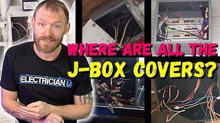 Code Violations - The Case of the Missing J-Box Covers