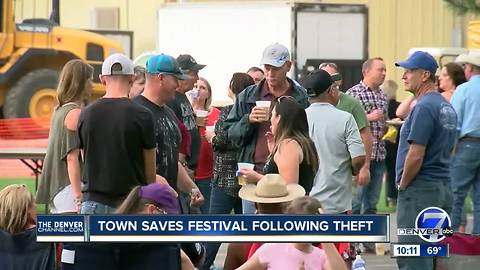 Community raises money to pay for annual Ault Fall Festival after crook steals funds