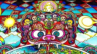 WHEELS OF SAMSARA ... for All Beings of eARTh.. new ART.. Beautiful Animation FLYBY & Music...