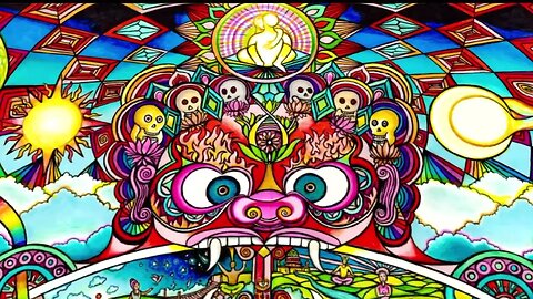 WHEELS OF SAMSARA ... for All Beings of eARTh.. new ART.. Beautiful Animation FLYBY & Music...