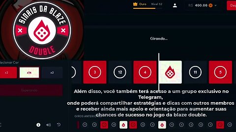 ✅BOT DE SINAIS GRÁTIS PARA DOUBLE DA BLAZE - GRUPO NO TELEGRAM DE SINAIS GRÁTIS