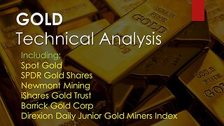 Gold XAUUSD GLD NEM IAU ABX JNUG Technical Analysis Dec 28 2023