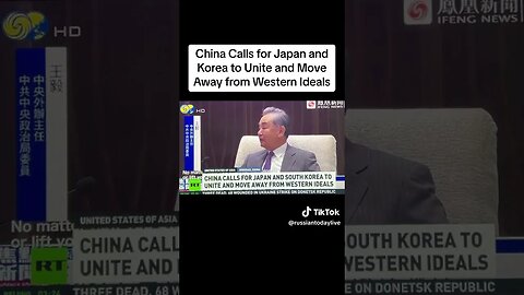 How China Calls For Japan & Korea To Unite, Move Away From Western Ideals