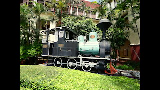 Small Thailand Steam Locomotive