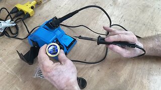 How to Solder Stranded Wire Using the Qfun 65w Digital Soldering Iron Station Kit C/F