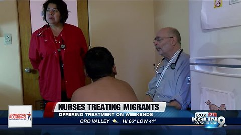 Out-of-state nurses continue providing care to asylum seekers