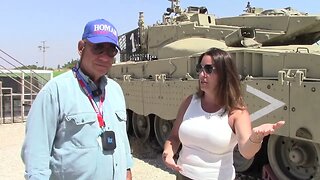 TOM TRENTO & SARA CARTER ON LOCATION - ISRAELI TANKS HUMILIATE ARABS AT LATRUN