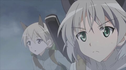 Strike Witches the Movie - Eila and Sanya spots a Neuroi