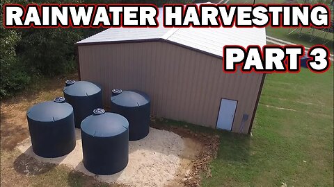 Rainwater Harvesting - How To Connect The Tanks Together | Part 3