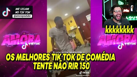 PLAYHARD OS MELHORES TIK TOK DE COMÉDIA - TENTE NÃO RIR - 150 | SemZero