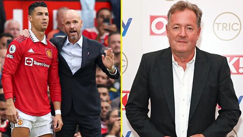 Piers Morgan slams ‘shameful’ treatment of Cristiano Rnaldo by Manchester United and head coach.