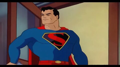 1940 DC Superman subdues Arctic Monster - Upscaled and enhanced to 60fps.