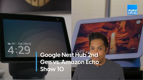 Google Nest Hub 2nd Gen vs Amazon Echo Show 10: Perfect upgrades