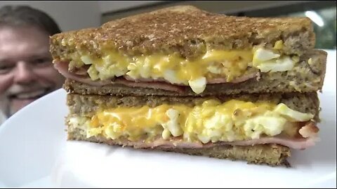 Devilled Egg Bacon and Cheese Toastie - Greg's Kitchen