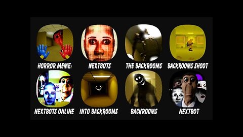 NEXTBOTS (BACKROOMS + SHOOT THEM ALL + ONLINE + INTO + MULTIPLAYER) & THE BACKROOMS