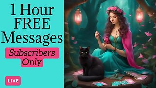 1 Hour Free Live Tarot - 1 FREE Message