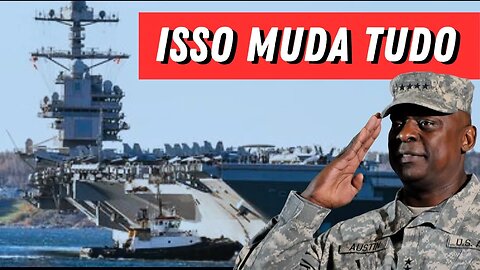 Ajuda dos EUA‼️ já está "a caminho" porta-aviões, cinco navios de guerra e vários aviões de combate